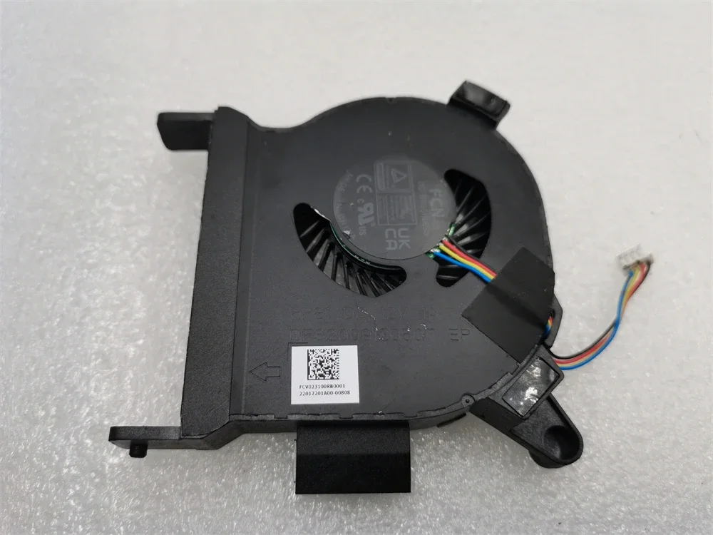 Laptop CPU Cooling Fan for DFS200912050T FP81 FCV023100RB0001 12V 1A