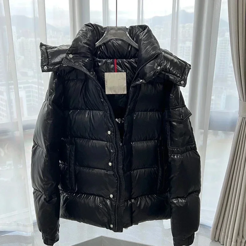 Short Luxury Down Jacket with High-quality White Goose Simple and Versatile Loose Comfortable Casual Jackets