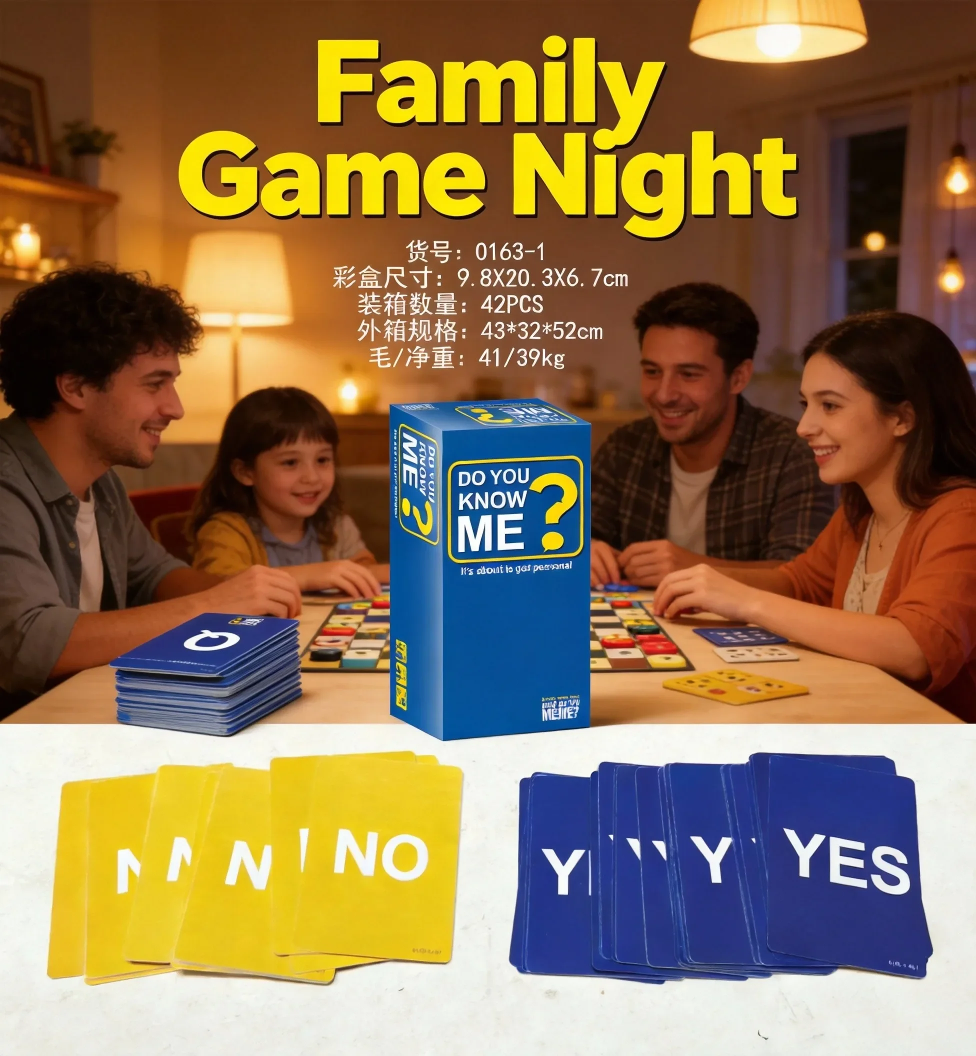 Do You Know Me Party Game (Versión en inglés) - Preguntas divertidas para poner a prueba a tus amigos para adultos mayores de 17 años, perfecto para noches de juegos