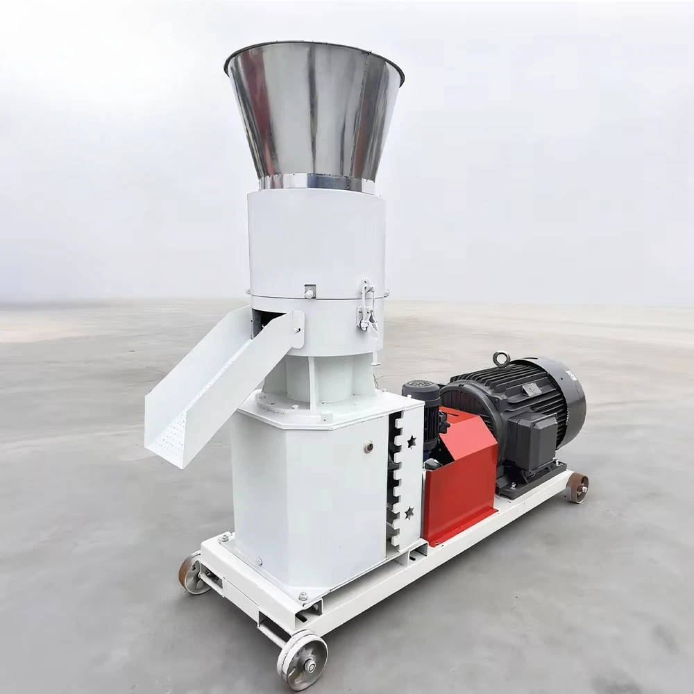 Efficient High Efficiency Cow Roller Feed Pellet Machine for Straw Pellet Livestock Feed Processing Machines