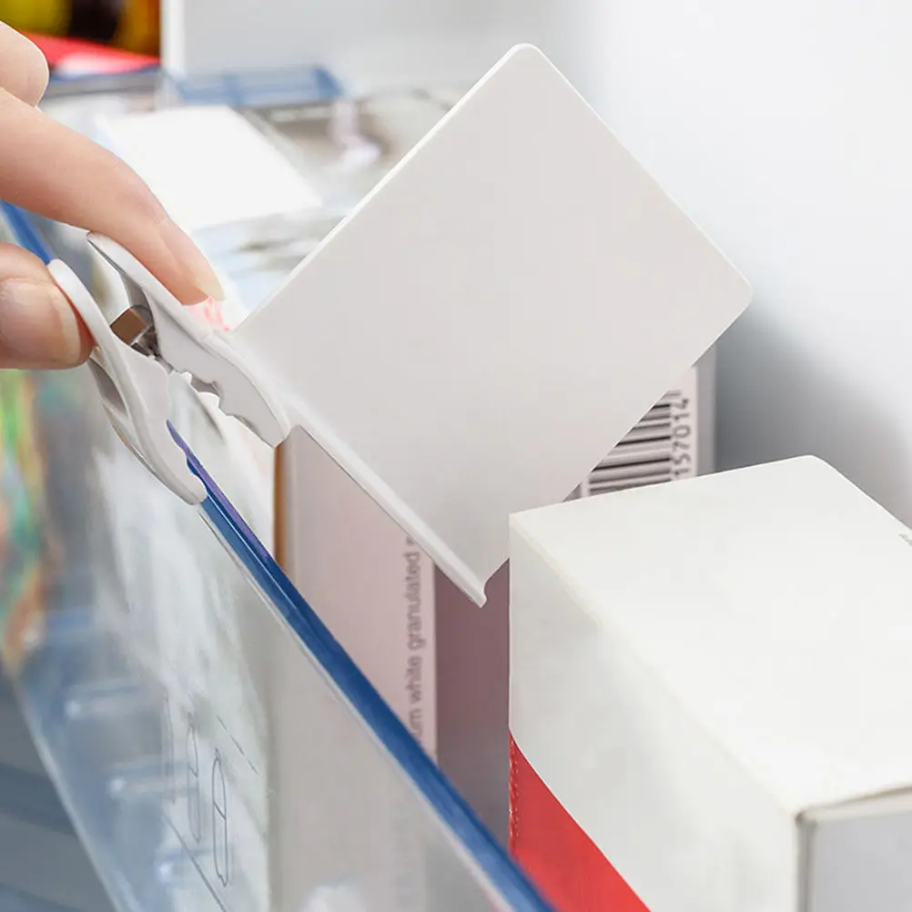 Kit de 8 séparateurs de réfrigérateur en ABS robuste et sûr pour l'organisation domestique et un usage quotidien pratique, convient aussi aux congélateurs