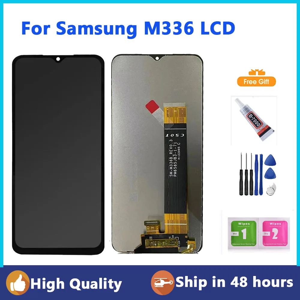 

Original M33 5G M336 LCD Screen For Samsung 6.6'' M336 M336B M336BU LCD Display Touch Screen Digitizer Assembly Repair Parts+3ML