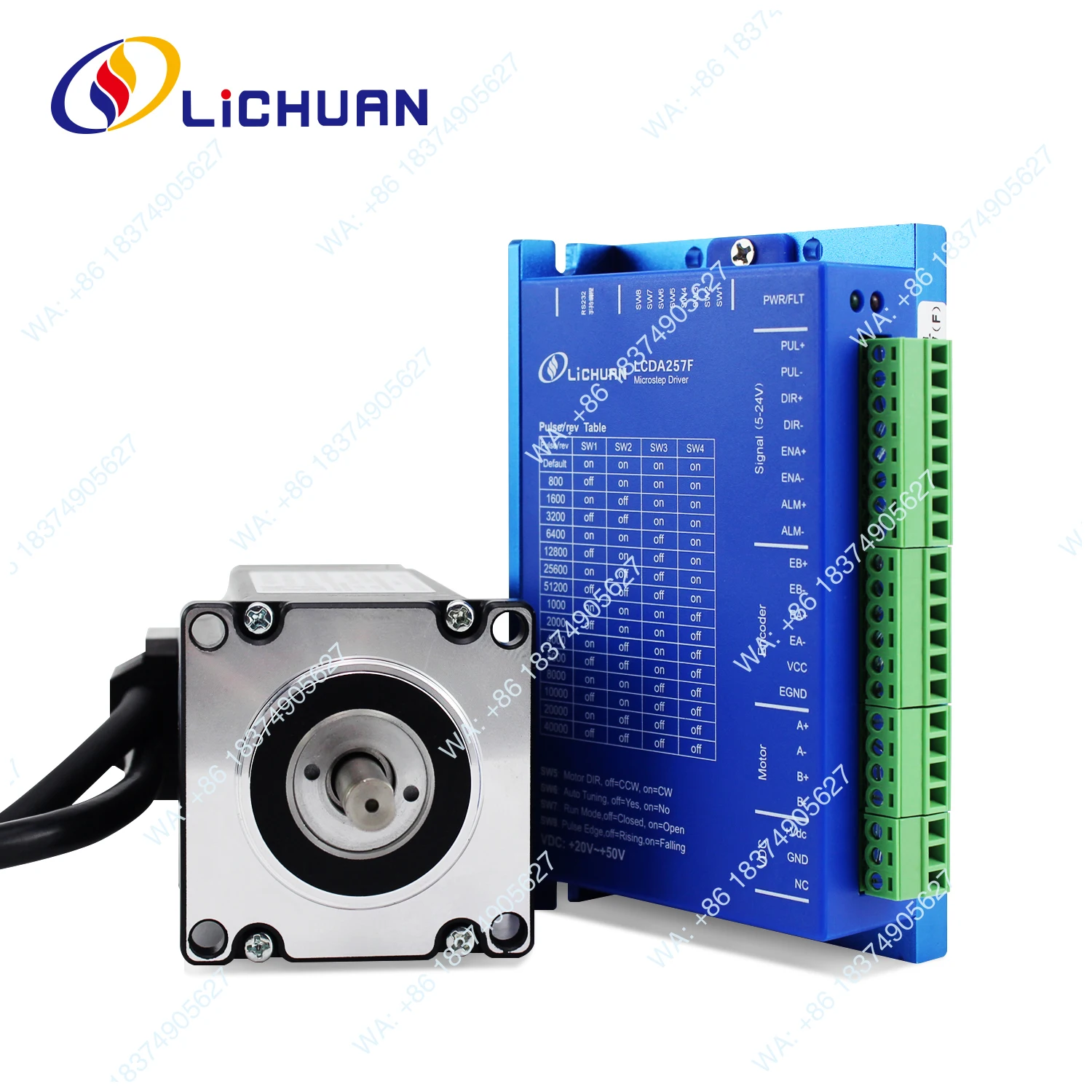 1pcs 3A 2-phase Nema23, 1N. m/1.5N. m/2N. m CNC machine tool DC closed-loop stepper motor driver