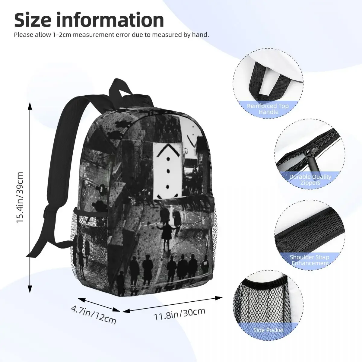 حقيبة ظهر Cukur Turkiye Teleplay TV Series رائجة البيع Daypack سعة كبيرة حقيبة كتب للأولاد والبنات حقيبة كتف للرجال والنساء حقيبة مدرسية