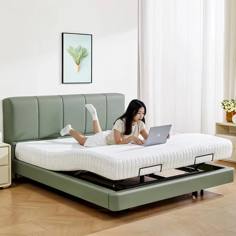 

Smart soft bed, adjustable backrest, soft and comfortable, smart bed, soft and foldable, suitable for bedrooms and hotels