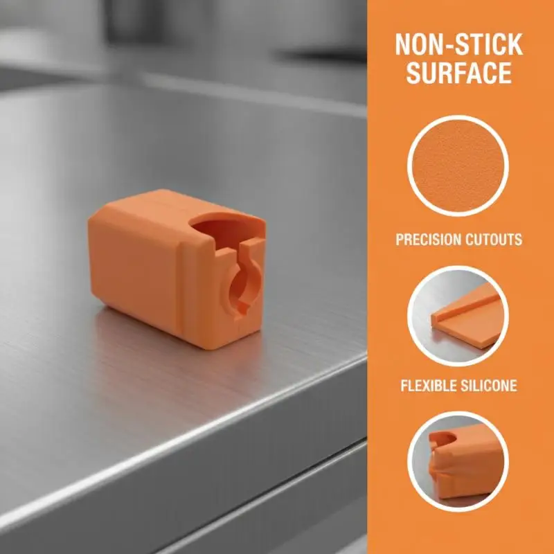 

Replacement Silicone Heater Block Sock Bambu Lab X1C P1P P1S 3D Printer Extruder Hot End Nozzle Cover High Temp Silicone Sock