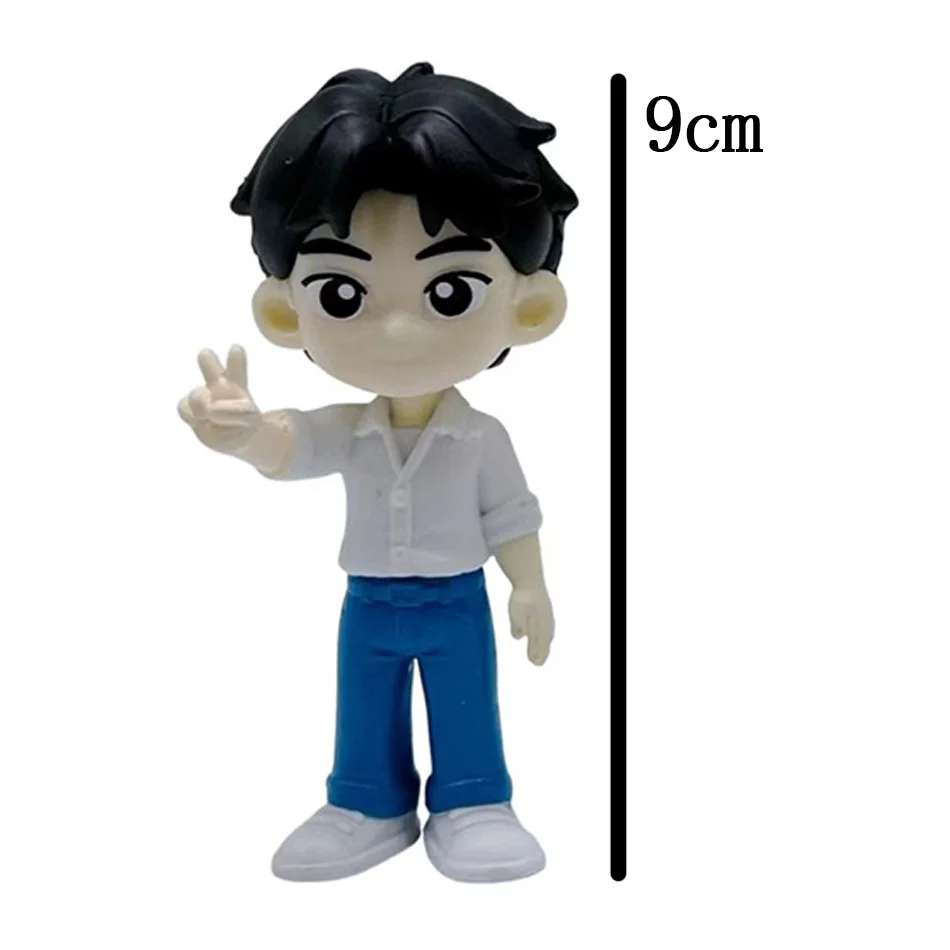 2025 Hot Anime KPop Devil Hunter Doll Vinyl Toy Rumi Mira Zoi Character Vinyl Mask Blind Box Ornament Toy Birthday Gift