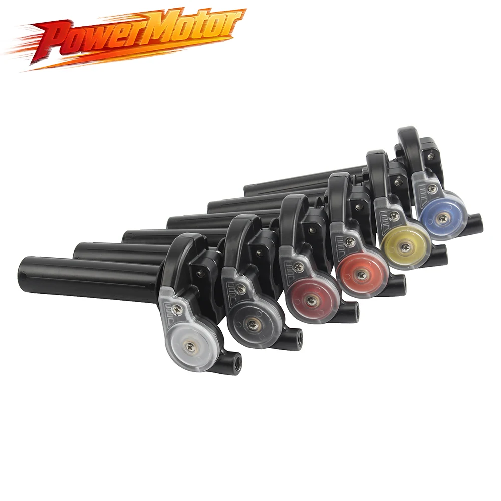 Motorrad 22mm Gasgriffe Schnelldreh-Zubehör Racing Universal Lenker Pit Bike Teile Motocross