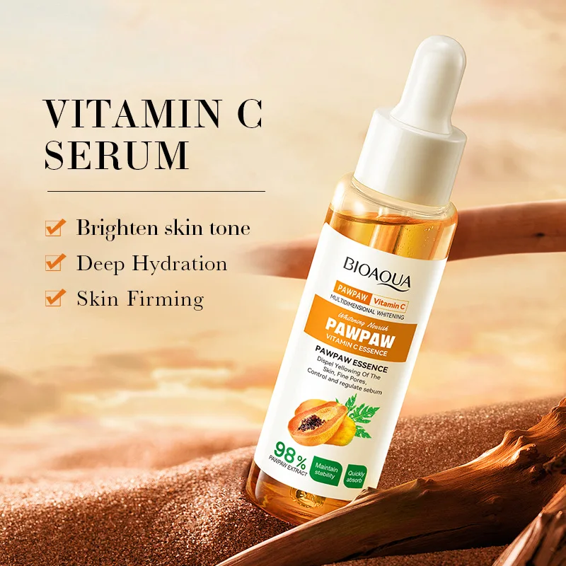 

BIOAOUA Papaya Vitamin C Brightening Essence Water Replenishing Liquid