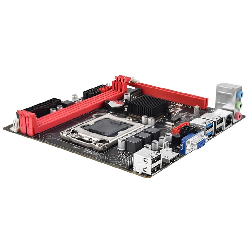 B75A (B75) LGA1155 2XDDR3 Motherboard+I3 2120 CPU+Thermal Grease Kit Support NVME M.2+WIFI M.2 Interface USB3.0 SATA3.0