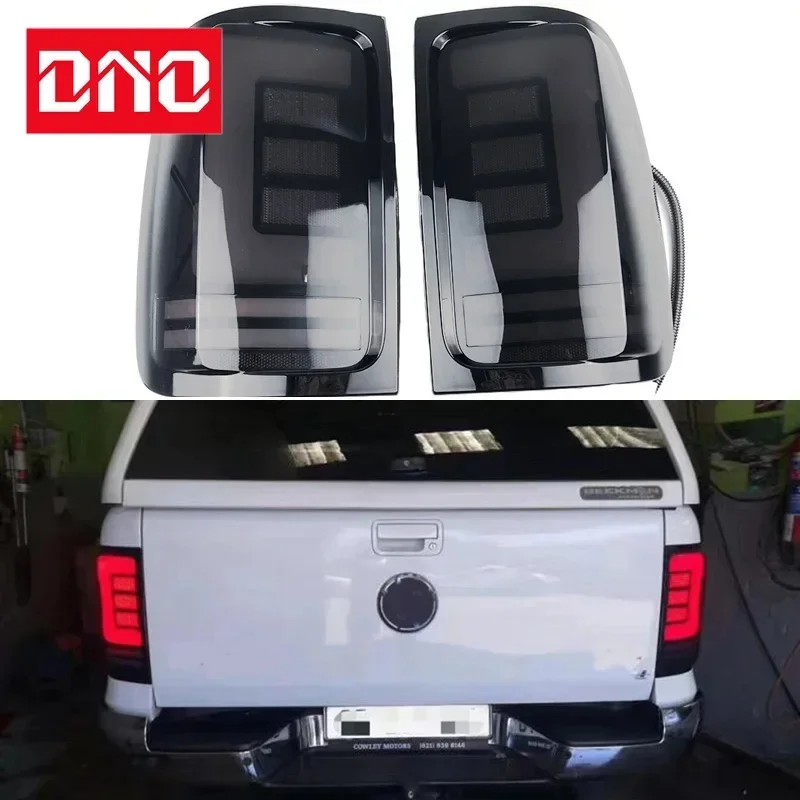 Car LED Taillights For Volkswagen VW Amarok 2008 - 2022 Rear Running Lamp Brake Reverse Turn Signal Waterproof Car Accessories