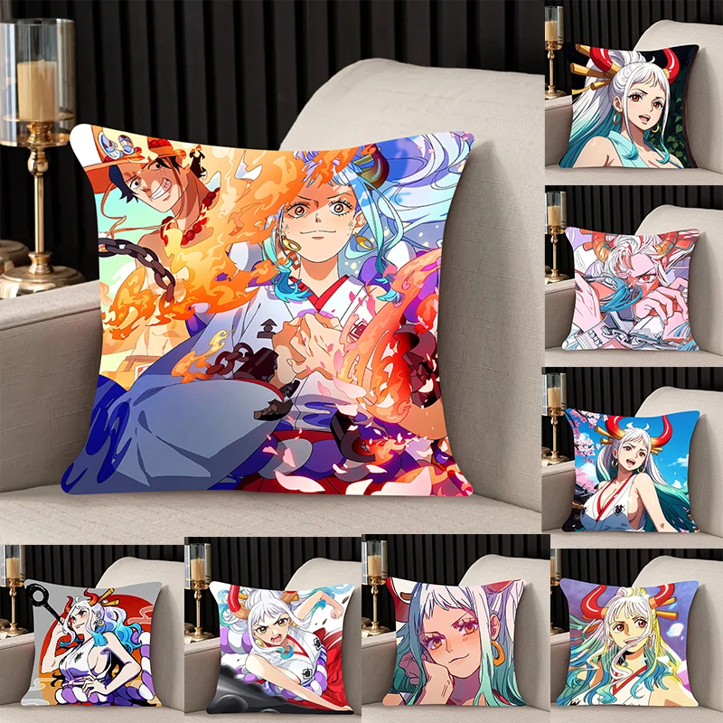 

home decor Pillow Cover Yamato iving room 40x40 car restaurant deck chair Dakimakura Throw Pillows Square Pillowcase boy gift