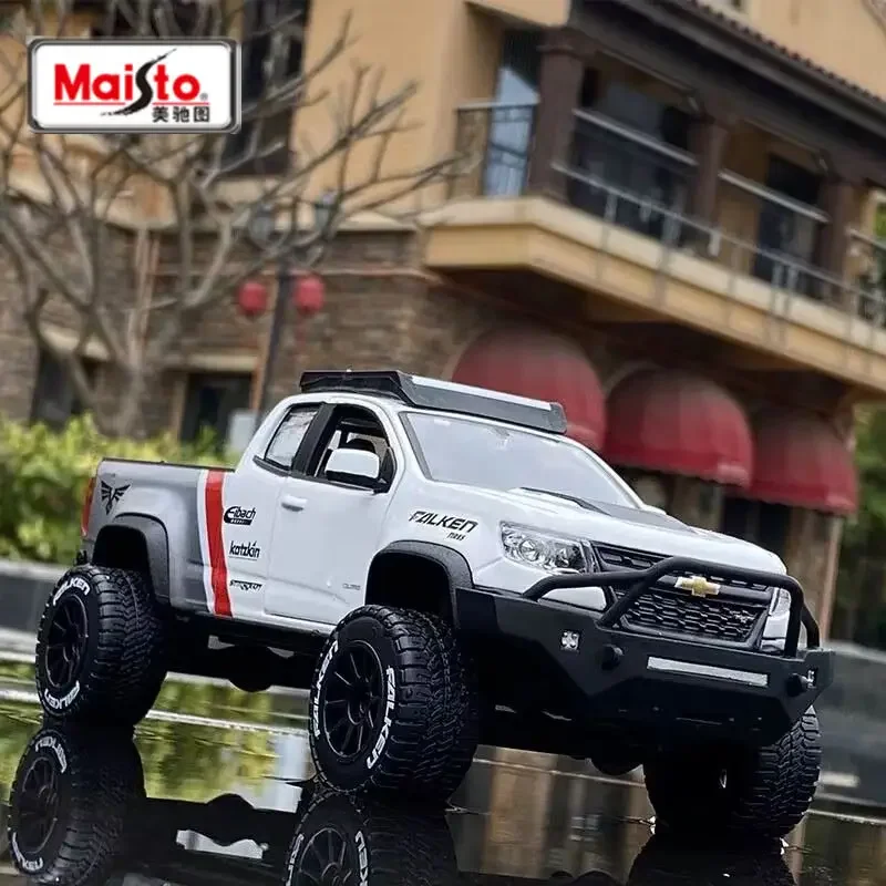 

1:27 2017 Colorado ZR2 Alloy Car Model Diecast Metal Off-Road Vehicles Car Model Simulation Collection Toy Gift