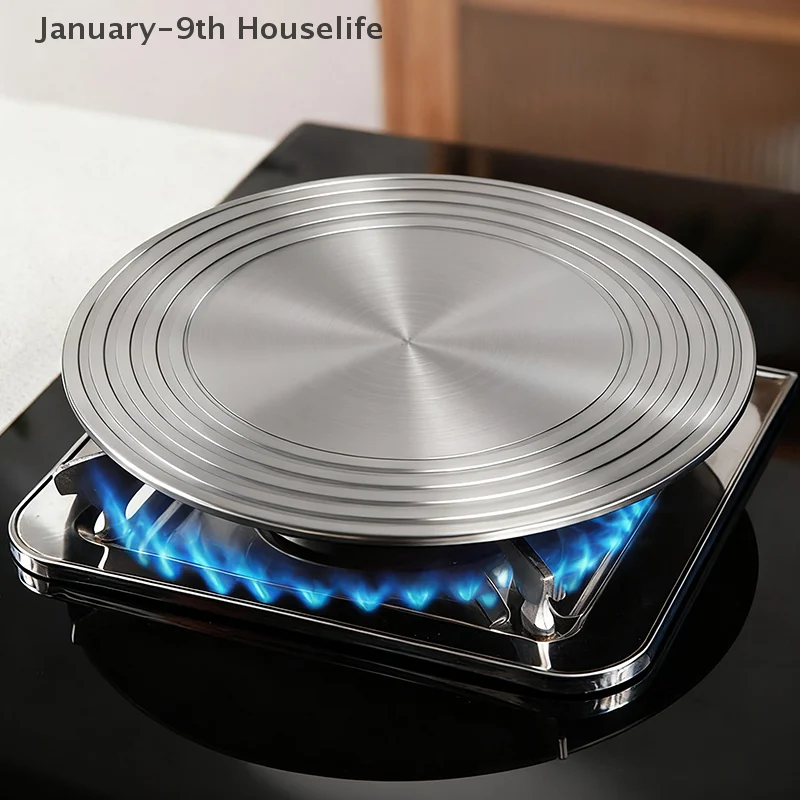 Aluminum Stove Top Diffuser Pan Heat Conduction Plate Kitchen Thermal Guide Plate Gas Stove Cookware Parts Heat Transfer