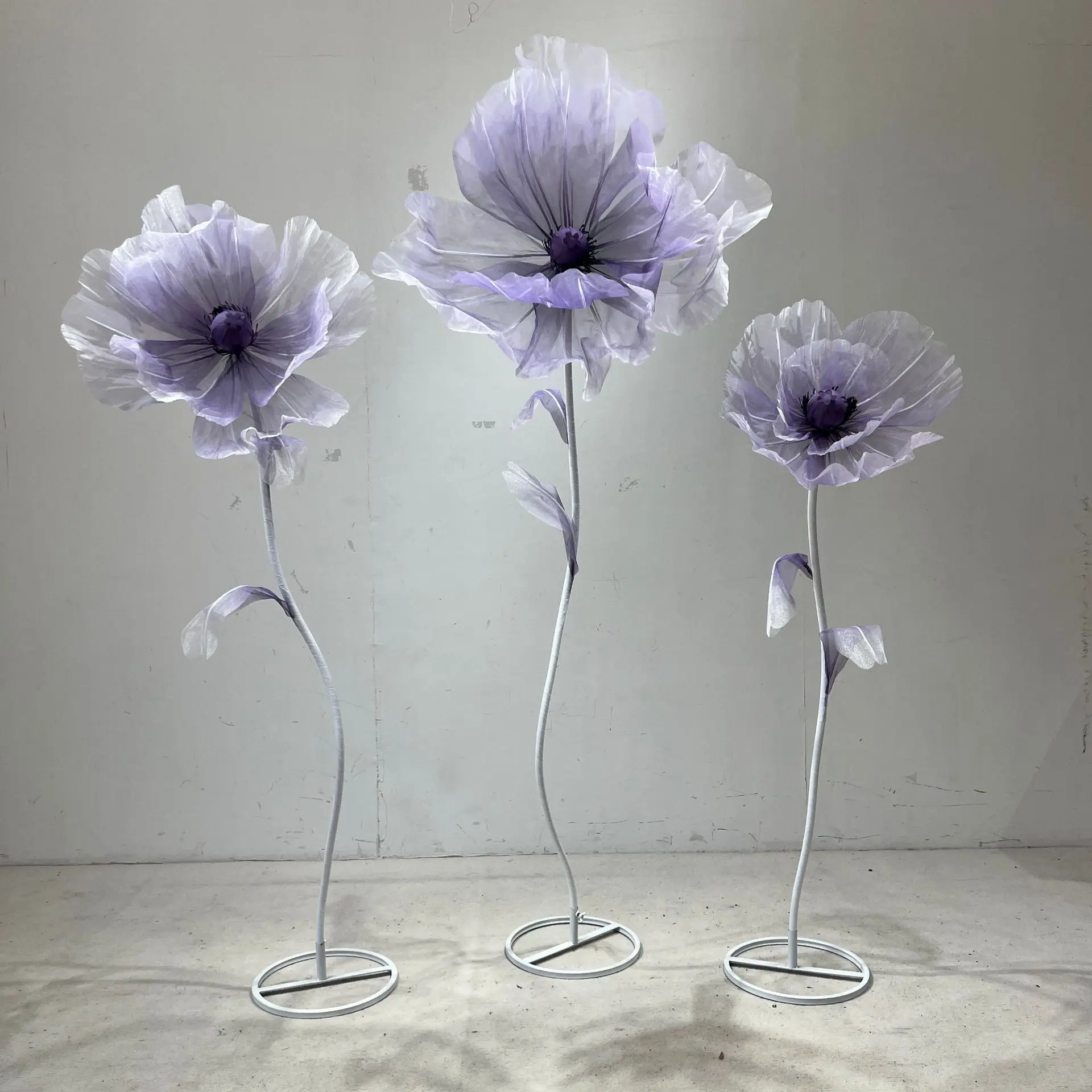 Large artificial flower high-end beautiful Chen oversized decorative ornaments wedding scene arrangement festive road