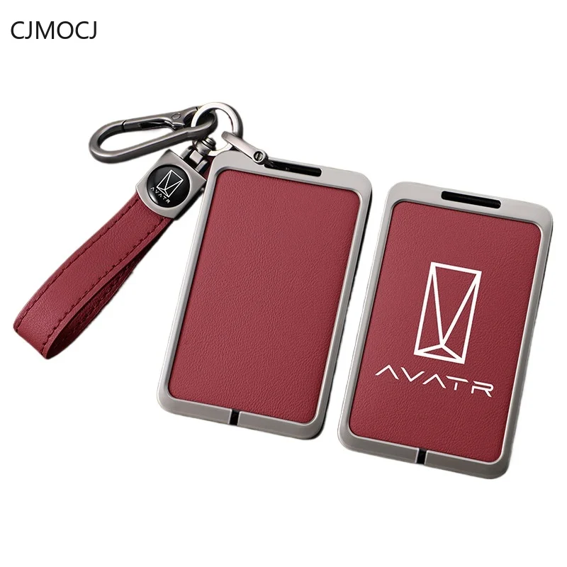 

Premium Zinc Alloy Key Cover Case for Avatr 06 / 11 / 12 / 07 MAX (2024) NFC Card - Protective Key Fob Shell Keychain