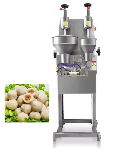Commercial Electric Stuffed Meatball Machine Fishball Chicken Beef Meatball Making Machine