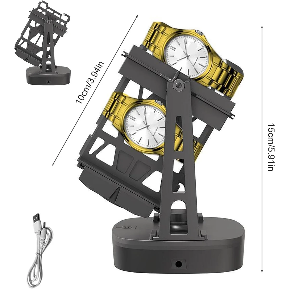 Automatic Watch Winder Self-Winding Device Watches Mechanical Rotomat Wind-Up Small Watch Shaker Mechanical Watch Winding Device