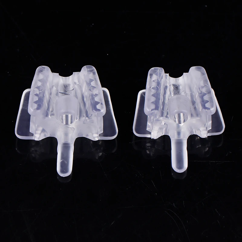 5pcs Dental Silicone Mouth Support Holding Saliva Ejector Suction Tip Occlusal Pad Mouth Opener Retractor Oral Hygiene Material