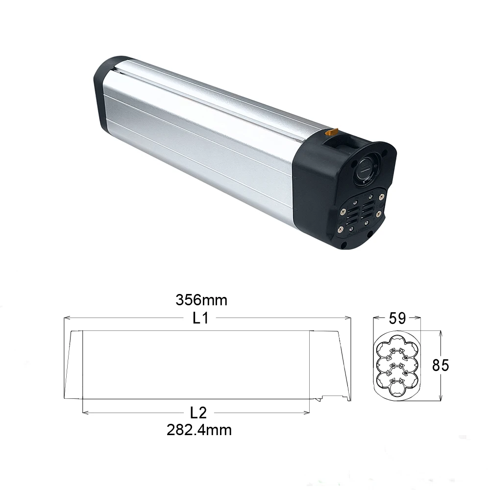 HIMO Z20 20 Inch Folding Electric Bike Bicycle Battery 36V 10Ah 48V 10Ah HIMO Z16 ZB20 Foldable Ebike Battery 360Wh 480Wh