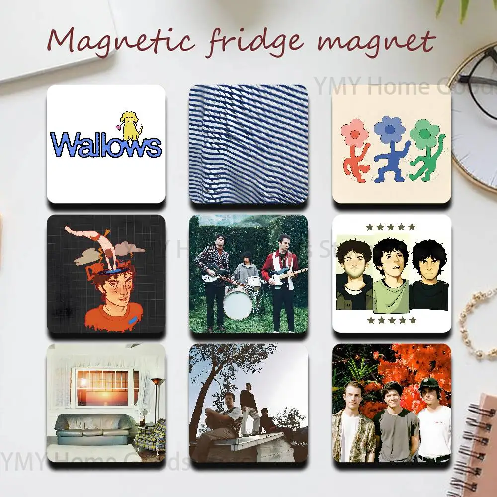 Wallows Band New PVC Fridge Magnet for Cartoon Refrigerator Decor For Child Magnetic Toy