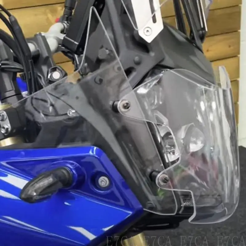 Motocicleta lente protetor protetor do farol E7CA para Tenere 700 (2019