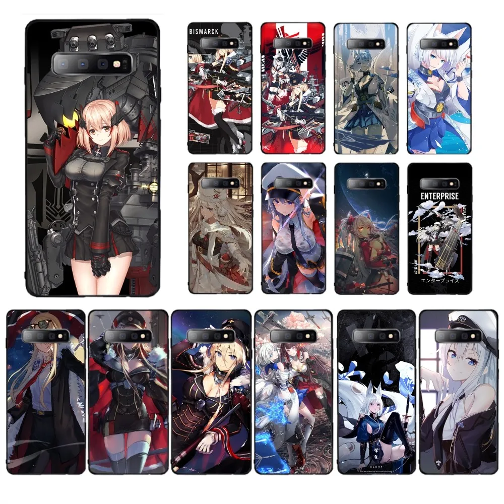 Game Azur Lane Phone Case For Samsung S 9 10 20 21 22 23 30 23plus lite Ultra FE S10lite Fundas