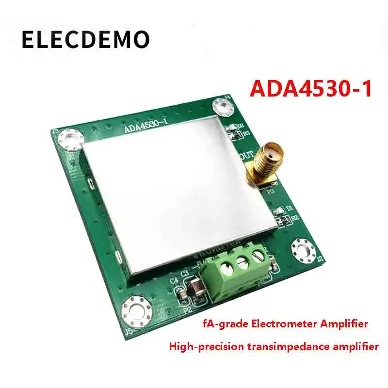 

fA level high precision electrometer transimpedance amplifier ADA4530-1 weak current measurement module photoelectric IV convers