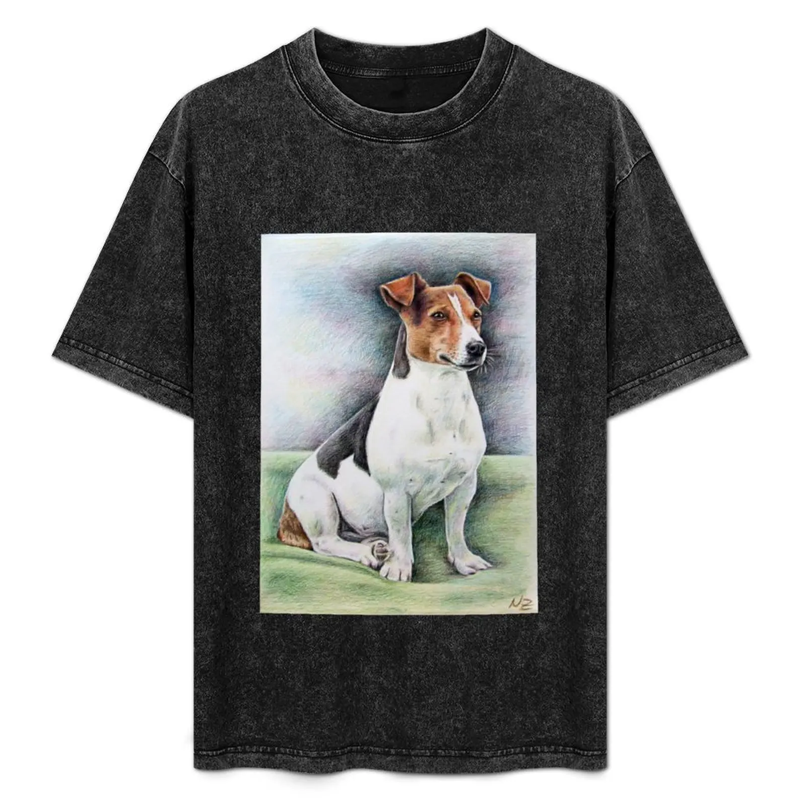 

Jack Russell Terrier T-Shirt Urban Casual Loose Fit Tee