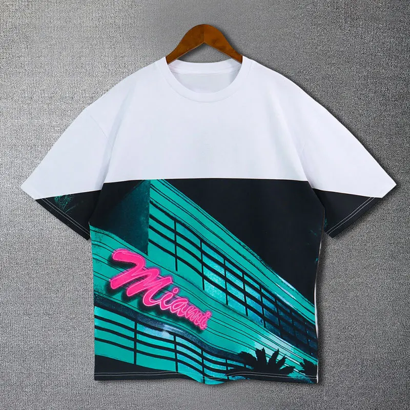 

Summer Abstract Art Print Men Sweatshirt Loose Short Sleeve O-neck Tee Shirt Social Breathable Pullover T-shirt Camisetas Hombre