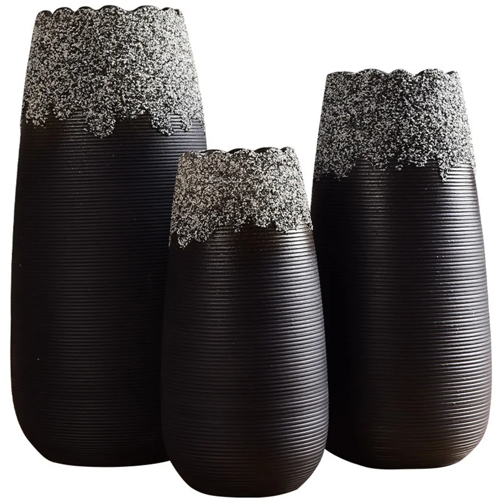 

1Ceramic vases Modern home decorations with dried flowers Creative living room decor Creative Abstract Desk Nordic Minimalist