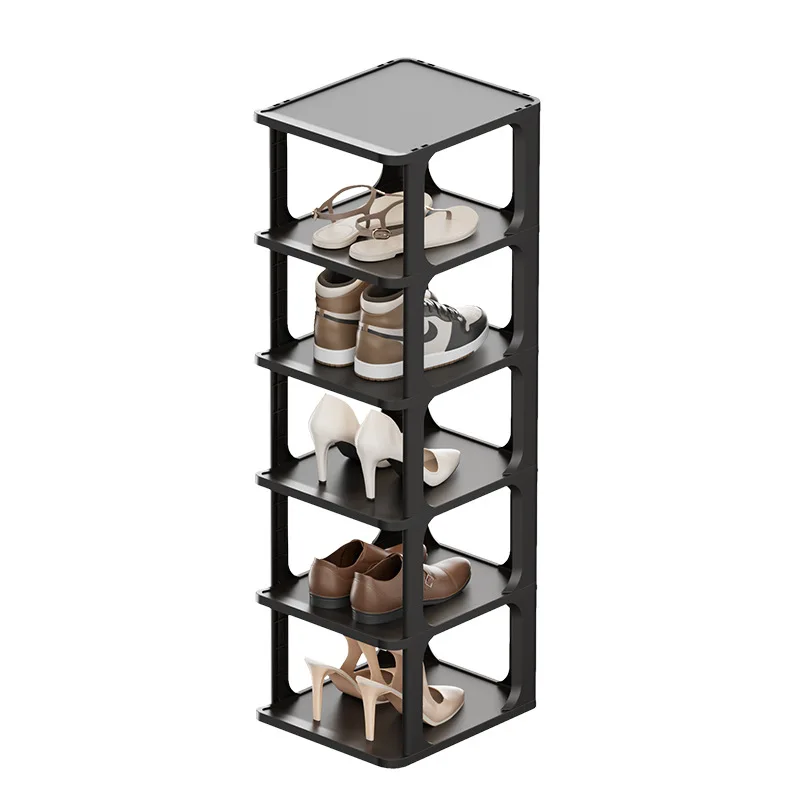 

Household shoe racks save space for storage, small and simple shoe cabinets, no need to install shoe racks