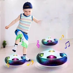 Family Games Children's Hover Football LED Soccer Ball Electric Hover Football Toy Light Up With Music Parent-child Sports Toys