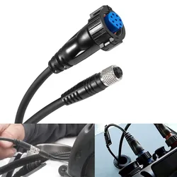 Garmin echoMAP ve GPSMAP için 1852074 8-Pin adaptör kablosu MKR-US2-14, Trolling motorunuzda evrensel Sonar 2 dönüştürücüyü bağlayın