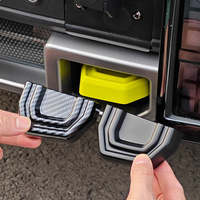 2Pcs Trailer Hook Cover Modified Exterior Trim Off-road Trailer Cover Trim For Chery Jetour Traveller Jetour T2 2023 2024