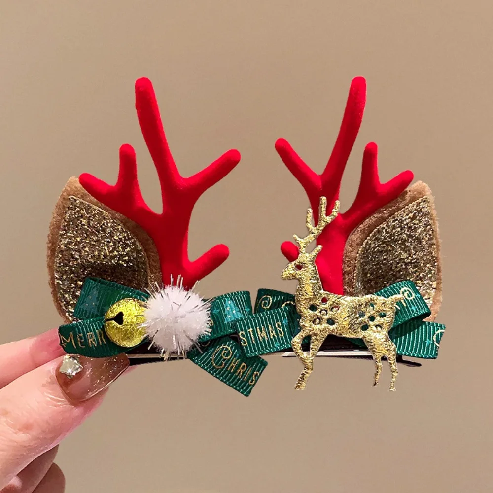 

Merry Christmas Decor Christmas Elk Hairpin Bowknot Sequin Christmas Hat Headabnd Santa Claus Christmas Tree