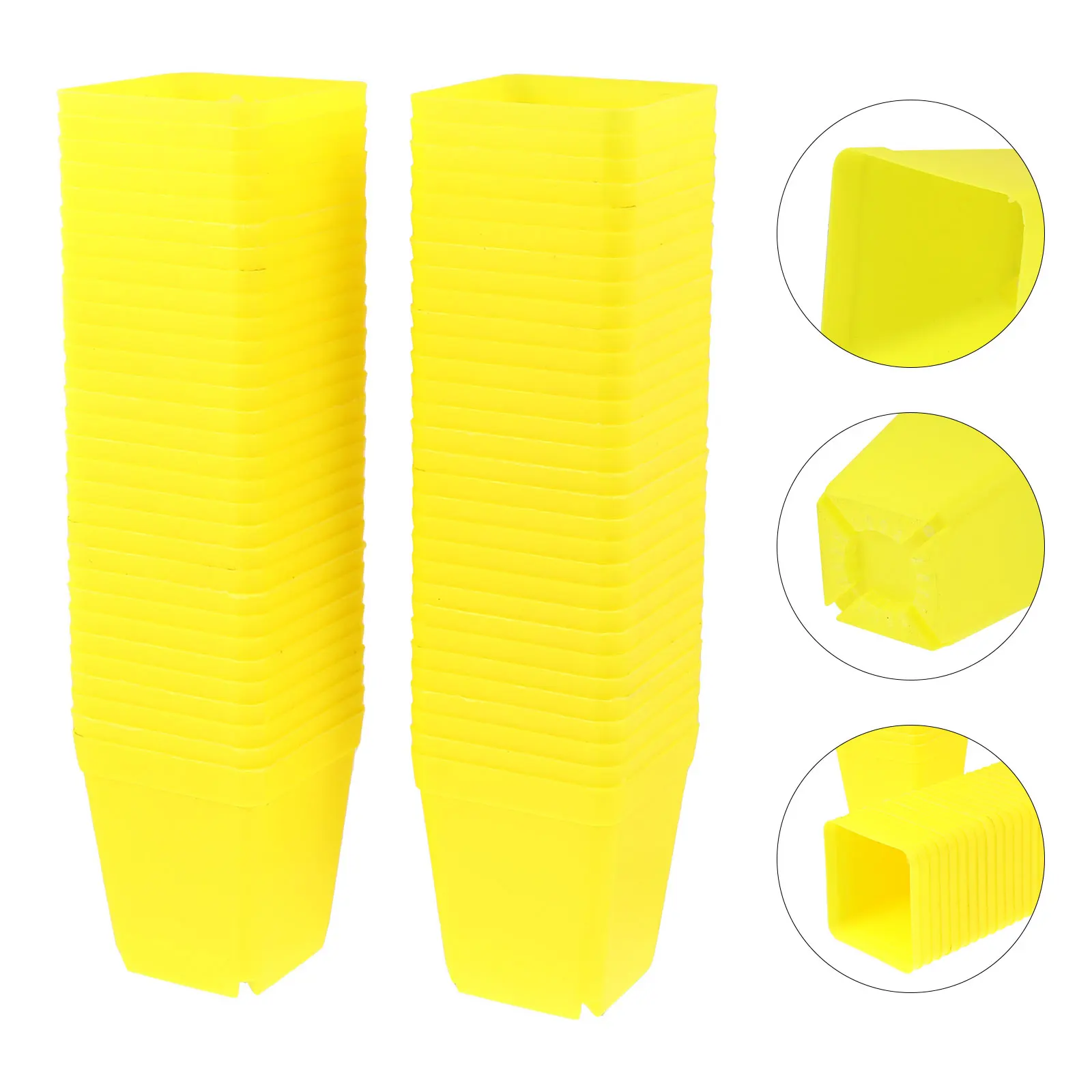 

bottom Holes Drainage Strong Ventilation Lightweight Durable Seedling Starter Pot Succulent Planter Transplanting Container