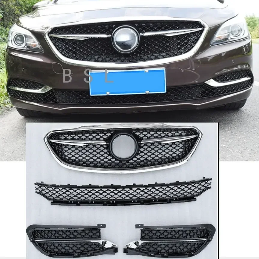 Car Front Bumper Radiator Mesh Grill down Grille Racing Grills for Buick LaCrosse Avenir 2016-2018