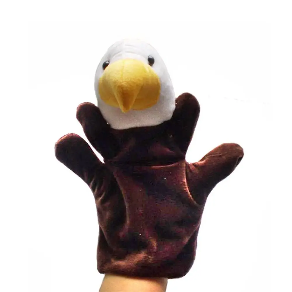 24 Arten Handpuppen für Tier Cartoon Tier Stoff entzückende Handpuppen Stofftier interaktive Tiere Hand Finger puppe