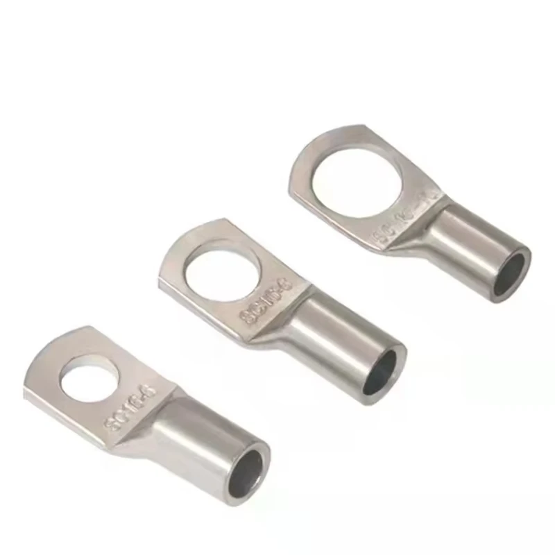 

5pcs Copper Wire Lugs Ring Connector Bare Cable SC Crimp Terminal SC6-5 SC6-6 SC6-8 SC10-6 SC10-8 SC16-6 SC16-8 SC26-6