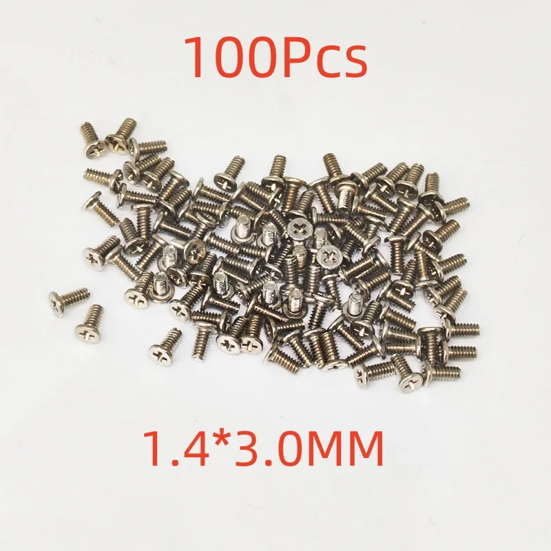 100PCS 1.4 3.0mm 3.5mm Screws for Samsung Galaxy S22 S3 S4 S5 S6 S7 S8 S9 S10 S20 S21 Note 20 10 9 8 5 4 3 2 Mobile Phone Screws