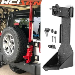 Akcesoria samochodowe do Jeep Wrangler JK 2007-2017 Off-road Tylny podnośnik Hi-lift Uchwyt na zawias drzwi tylnych Zestaw wsporników montażowych