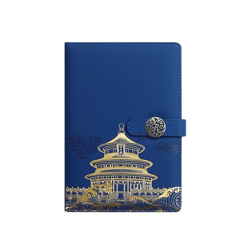 

2025customized.Custom printing PU leather notebook promotional corporate and school set nk245018