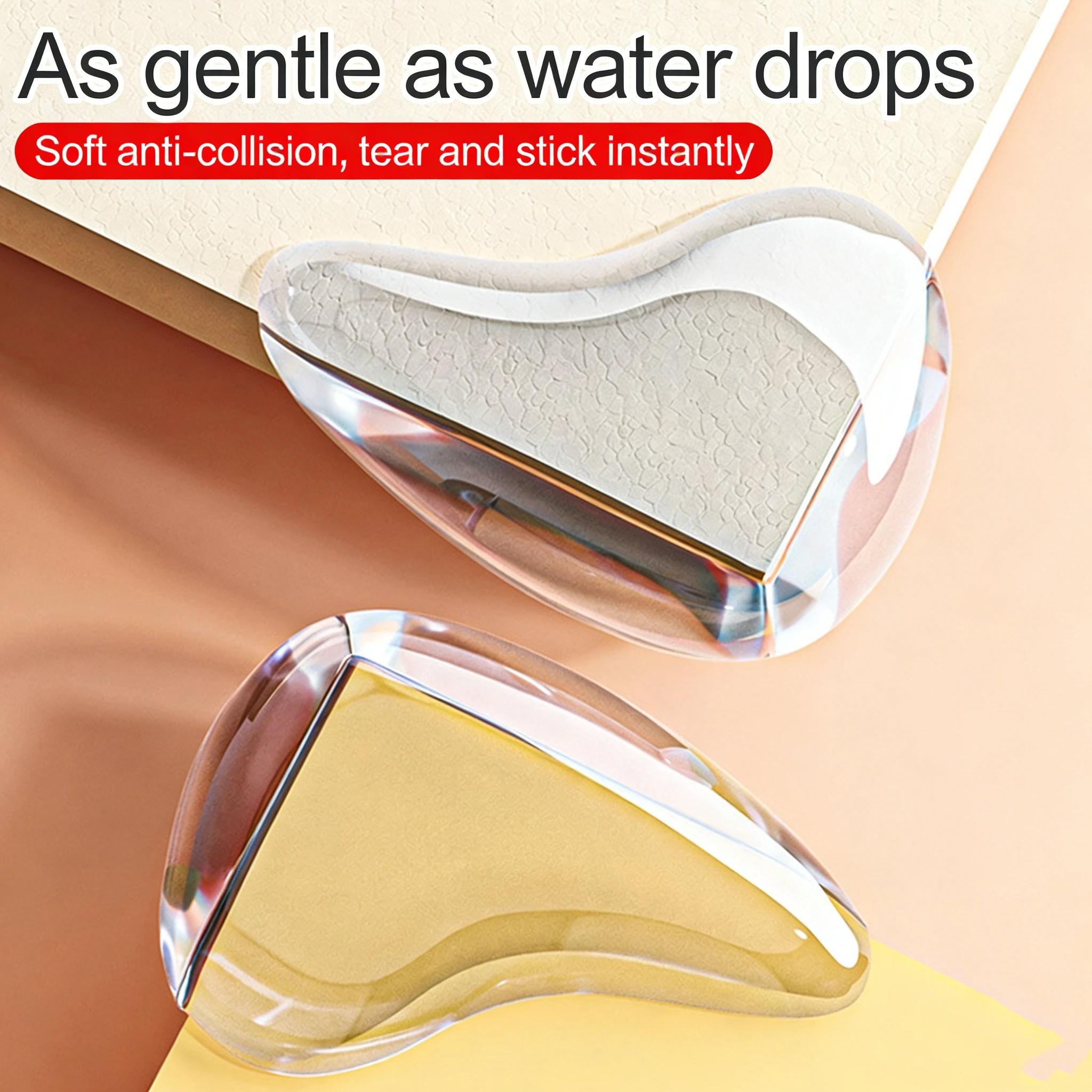 

10PCS Clear Anti-Collision Corner Protectors - Soft Child Safety Guards for Furniture, Coffee Table & Living Room