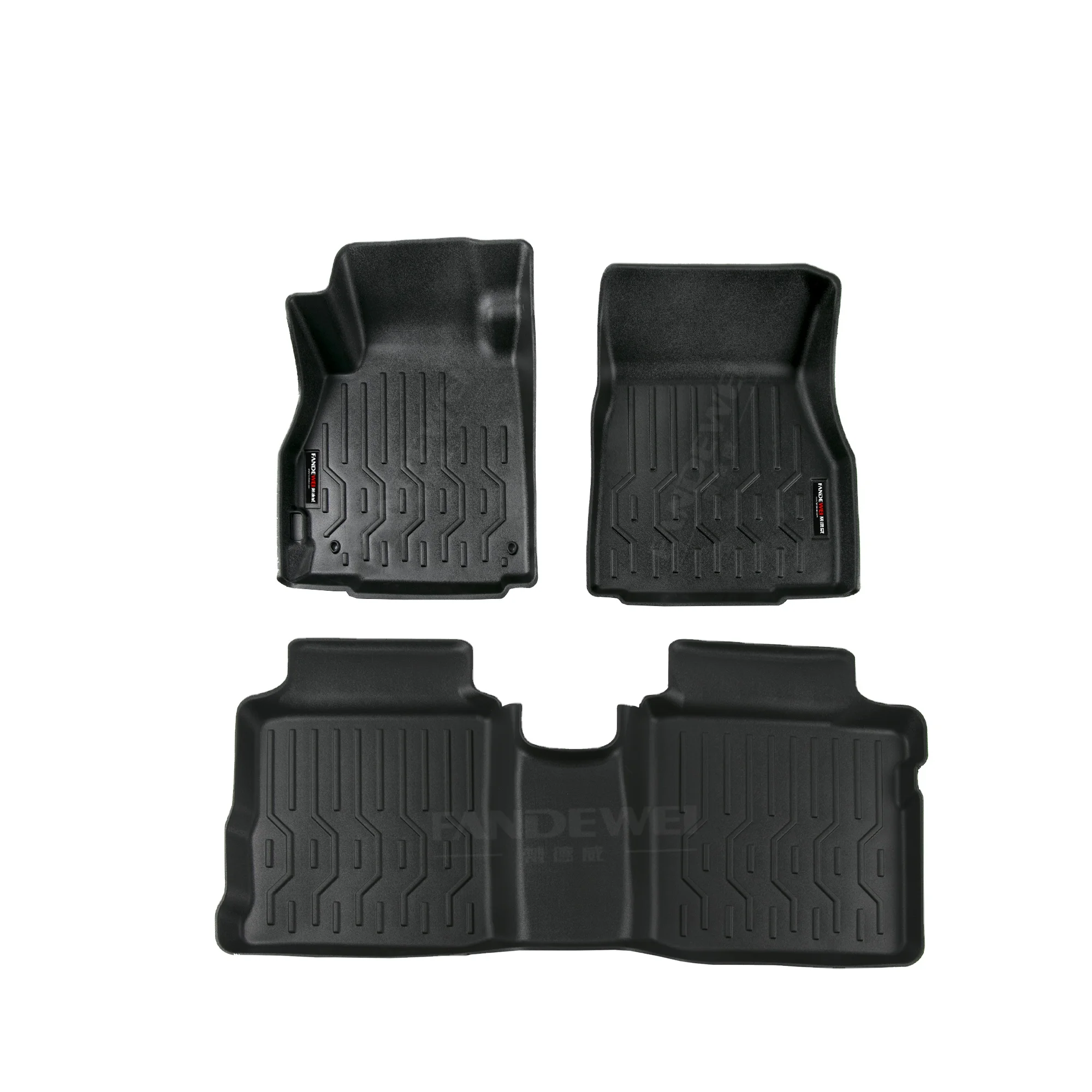 

Waterproof 3D TPV Car Floor Mats for Renault CLIO Odorless Auto Interior Floor Cover