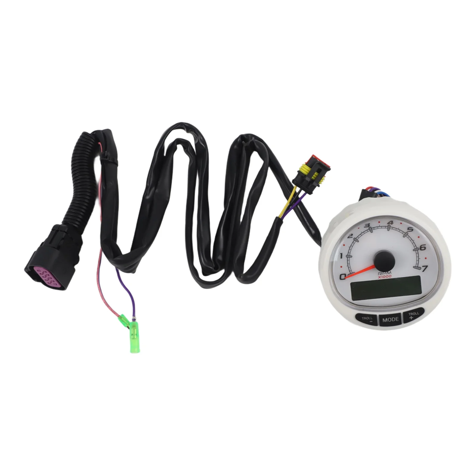 Boat Tachometer Smart Craft SC1000 Easy Installation Enhanced Fuel Management Easy Installation Tach Kit Water