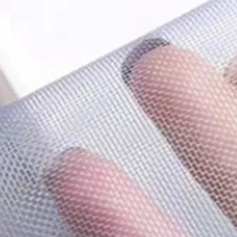 1PCS Portable Mini Zipper Mesh Storage Bag New Coin Purse Small Square Mesh Coin Purse Travel Storage Carry Pouch With Zippered