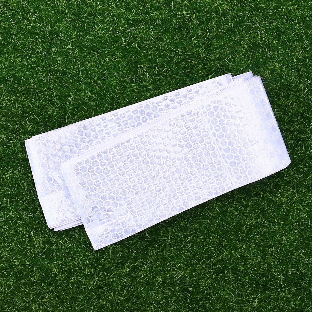 

3pc Adhesive Reflective Strips White Crystal Safety Belt For Running Night Riding Outdoor Gear Lorescent Ribbon Warning Tape