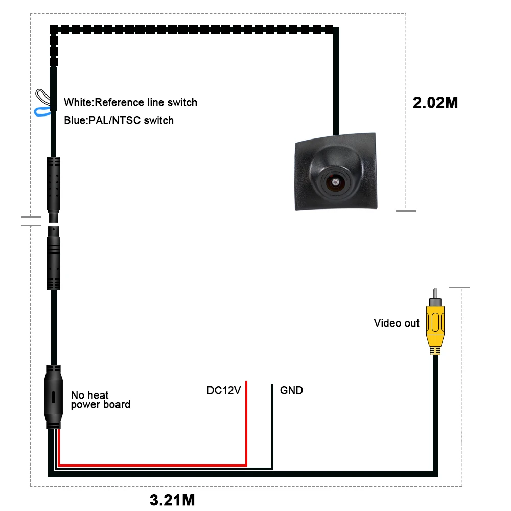 TEENRAM لسيارات BMW 2015/2016 X5 AHD 1080P 150 °   OEM سيارة مركبة كاميرا الرؤية الأمامية للرؤية الليلية نظام مراقبة وقوف السيارات مقاوم للماء #5