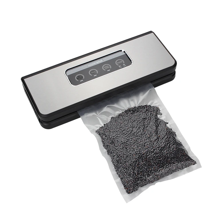 ABS and Stainless touch control vacuum sealer machine commercial for food packing storage